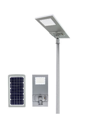 170lm/w 6000lm All In One Solar Light , 240WH Solar Panel LED Street Lights
