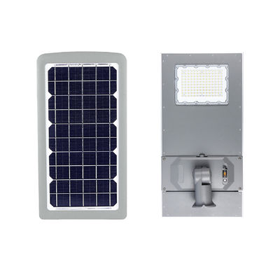 170lm/w 6000lm All In One Solar Light , 240WH Solar Panel LED Street Lights