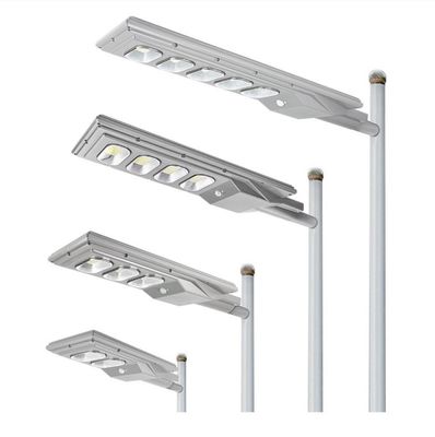 600lm 10AH All In One Solar Street Light , 6500K Solar Panel Road Light