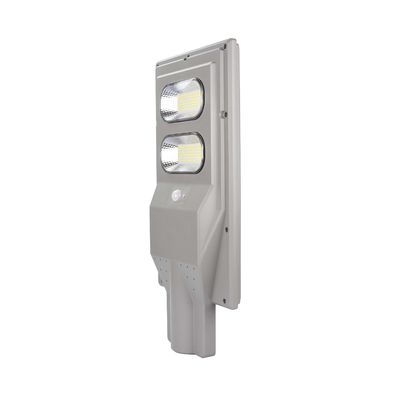 600lm 10AH All In One Solar Street Light , 6500K Solar Panel Road Light